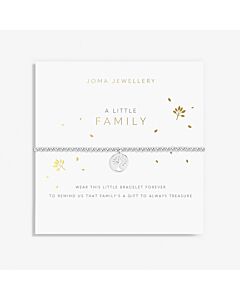 Joma Jewellery A Little 'Family' Bracelet in Silver Plating